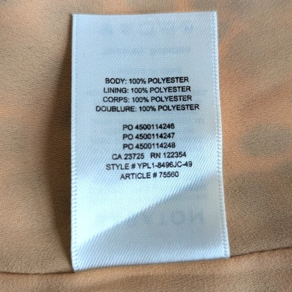 Babaton Wallace Cheetah Print Short Sleeve Lined Mini Wrap Dress Amber Blk- sz S - Picture 9 of 11